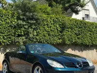 Gebraucht Mercedes SLK200 163 PS (119 kW) 2006 Blau Cabrio