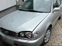 Gebraucht Toyota Corolla 110 PS (80 kW) 2000 Silber Limousine
