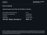 Gebraucht Audi A5 S-Line 204 PS (150 kW) 2025 Gletscherweiß metallic Kombi