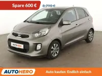 Gebraucht Kia Picanto 65 PS (47 kW) 2016 Grau Kleinwagen