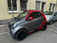Occasion Smart ForTwo Cabrio Brabus 90 ch (66 kW) 2017 Gris Cabriolet