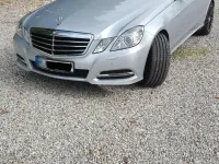 Używany Mercedes E220 Avantgarde 170 KM (125 kW) 2012 Srebrny Sedan/Limuzyna