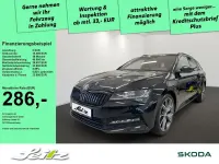 Gebraucht Skoda Superb SportLine 150 PS (110 kW) 2022 Schwarz Kombi
