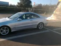 Gebraucht Mercedes CLK200 183 PS (134 kW) 2007 Silber Coupé