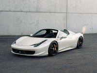 gebraucht Ferrari 458 Spider in Bianco Fuji