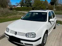 Używany VW Golf IV 75 KM (55 kW) 2000 Biały Sedan/Limuzyna