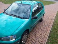 Gebraucht Peugeot 106 60 PS (44 kW) 1998 Grün Kleinwagen