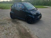 Gebraucht Smart ForTwo Cabrio 84 PS (61 kW) 2008 Schwarz Cabrio