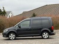 Gebraucht VW Caddy 125 PS (91 kW) 2017 Schwarz Van / Kleinbus