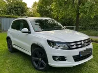 Gebraucht VW Tiguan R-line 140 PS (102 kW) 2013 Weiß SUV