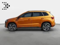 Gebraucht Skoda Karoq SportLine 190 PS (139 kW) 2022 Phoenixorange metallic SUV