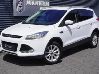 Gebraucht Ford Kuga Titanium 150 PS (110 kW) 2016 Weiß (sonderlackierung frostweiß) SUV
