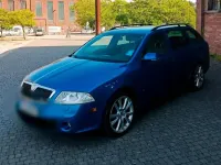 Gebraucht Skoda Octavia vRS 200 PS (147 kW) 2007 Blau Kombi