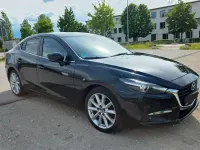 Gebraucht Mazda 3 Sports-Line 120 PS (88 kW) 2018 Schwarz Limousine