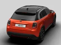 Neu Fiat 600 La Prima 110 PS (80 kW) 2025 Sole orange metallic / dachfarbe sole orange metallic / dachfarbe SUV