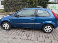 Gebraucht Ford Fiesta 69 PS (50 kW) 2007 Blau Kleinwagen