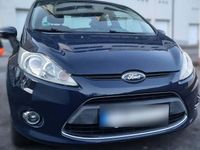 Gebraucht Ford Fiesta Titanium 120 PS (88 kW) 2009 Blau Kleinwagen