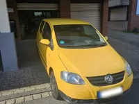 Gebraucht VW Fox 54 PS (39 kW) 2006 Gelb Kleinwagen