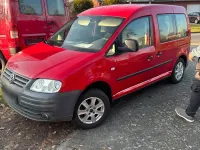 Gebraucht VW Caddy Life 75 PS (55 kW) 2004 Rot Van / Kleinbus