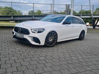 Gebraucht Mercedes E220 AMG line 194 PS (142 kW) 2017 Weiß Kombi