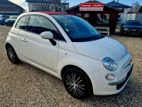 Gebraucht Fiat 500 Lounge 69 PS (50 kW) 2015 Weiß Cabrio