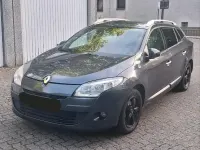 Gebraucht Renault Mégane GrandTour 131 PS (96 kW) 2009 Schwarz Kombi