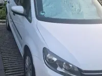 Gebraucht VW Touran 2014 Weiß Van / Kleinbus