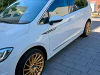 Gebraucht VW Touran Highline 150 PS (110 kW) 2016 Weiß Van / Kleinbus