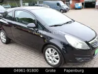 Gebraucht Opel Corsa Edition 80 PS (58 kW) 2008 Schwarz Kleinwagen