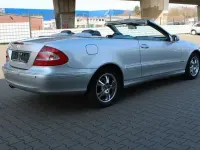 Gebraucht Mercedes CLK200 Avantgarde 163 PS (119 kW) 2004 Silber Cabrio