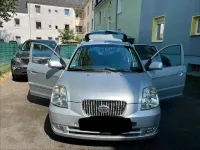 Gebraucht Kia Picanto 65 PS (47 kW) 2004 Silber Kleinwagen
