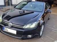 Gebraucht VW Golf Cabriolet LOUNGE 105 PS (77 kW) 2015 Schwarz Cabrio