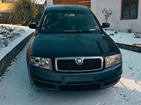 Gebraucht Skoda Superb 150 PS (110 kW) 2002 Blau Limousine