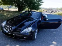 Gebraucht Mercedes SLK280 AMG Edition 1 231 PS (169 kW) 2007 Schwarz Cabrio