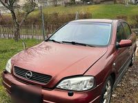 Gebraucht Opel Astra 101 PS (74 kW) 2001 Rot Kleinwagen