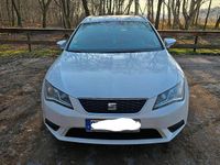 Gebraucht Seat Leon ST 105 PS (77 kW) 2014 Weiß Kombi