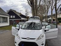 Gebraucht Ford Fiesta Titanium 97 PS (71 kW) 2009 Weiß Kleinwagen