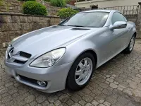 Gebraucht Mercedes SLK200 184 PS (135 kW) 2010 Silber Cabrio
