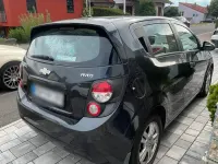Gebraucht Chevrolet Aveo 86 PS (63 kW) 2012 Schwarz Kleinwagen