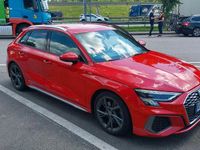 Gebraucht Audi A3 S-Line 116 PS (85 kW) 2020 Rot Limousine