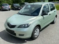 Gebraucht Mazda 2 Comfort 75 PS (55 kW) 2007 Grün Kleinwagen
