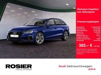 Gebraucht Audi A4 S-Line 190 PS (139 kW) 2021 Blau / navarrablau Kombi