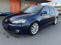 Gebraucht VW Golf VI Exclusive 105 PS (77 kW) 2010 Blau Kleinwagen