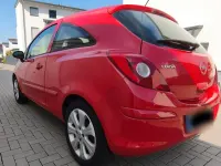 Gebraucht Opel Corsa 75 PS (55 kW) 2008 Rot Kleinwagen