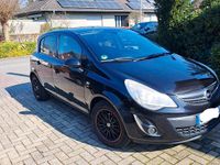 Gebraucht Opel Corsa 101 PS (74 kW) 2011 Schwarz Kleinwagen