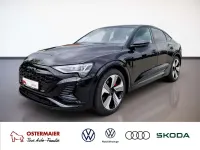 Gebraucht Audi Q8 e-tron S-Line 300 kW (408 PS) 2023 Mythosschwarz SUV