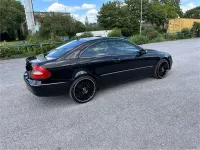 Gebraucht Mercedes CLK200 184 PS (135 kW) 2009 Schwarz Coupé