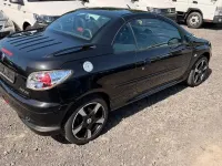 Gebraucht Peugeot 206 CC Platinum 109 PS (80 kW) 2005 Farbe schwarz obsidien/metalli Cabrio