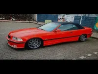 Gebraucht BMW 320 Cabriolet 150 PS (110 kW) 1997 Rot Cabrio