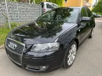 Brugt Audi A3 S-Line 200 HK (147 kW) 2006 Sort Hatchback
